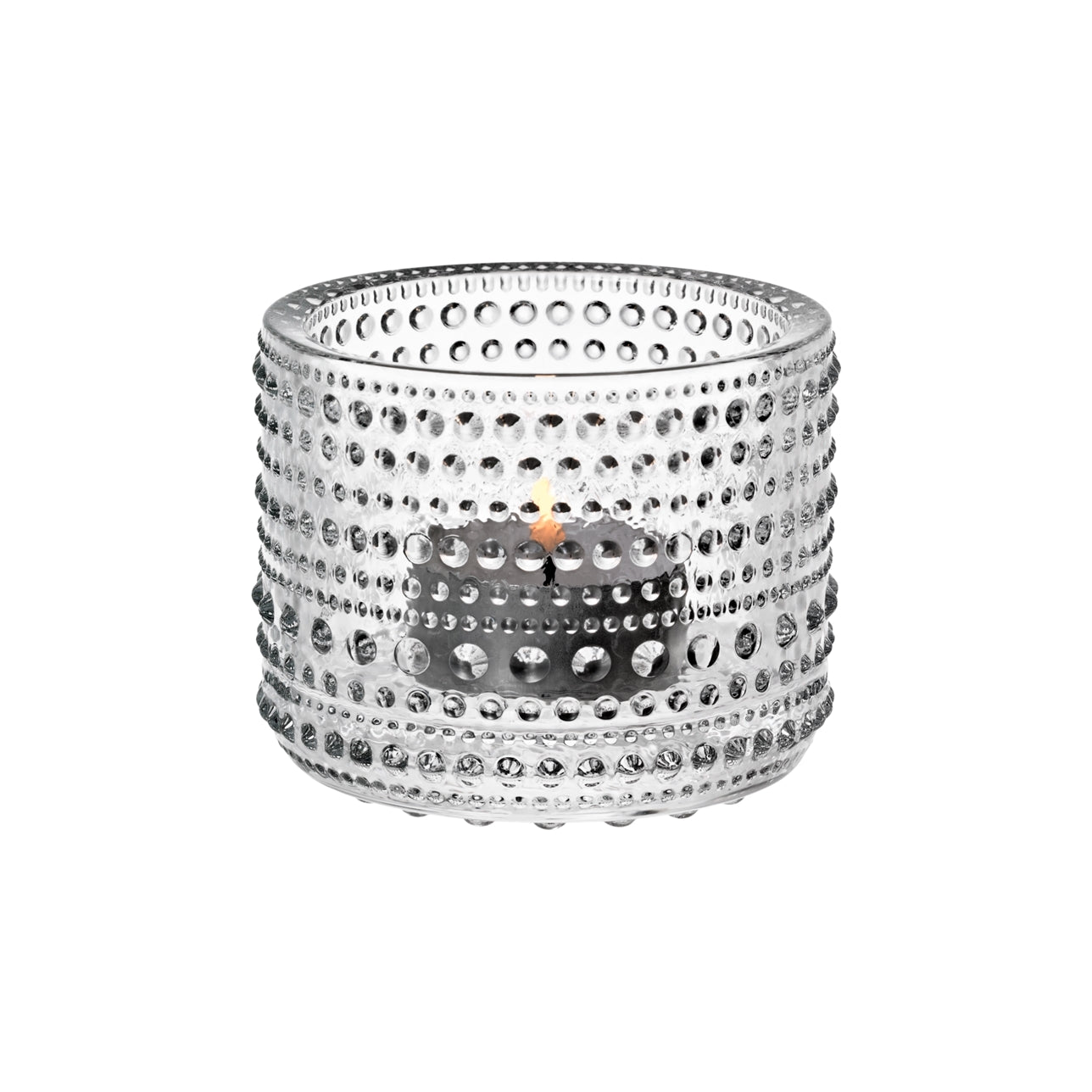 Iittala Kastehelmi Tealight Candle Holder – Clear 64mm