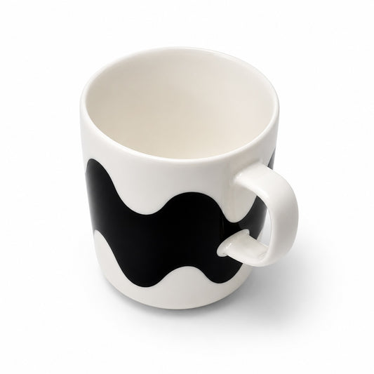 Marimekko Lokki Mug 4 dl – White & Black