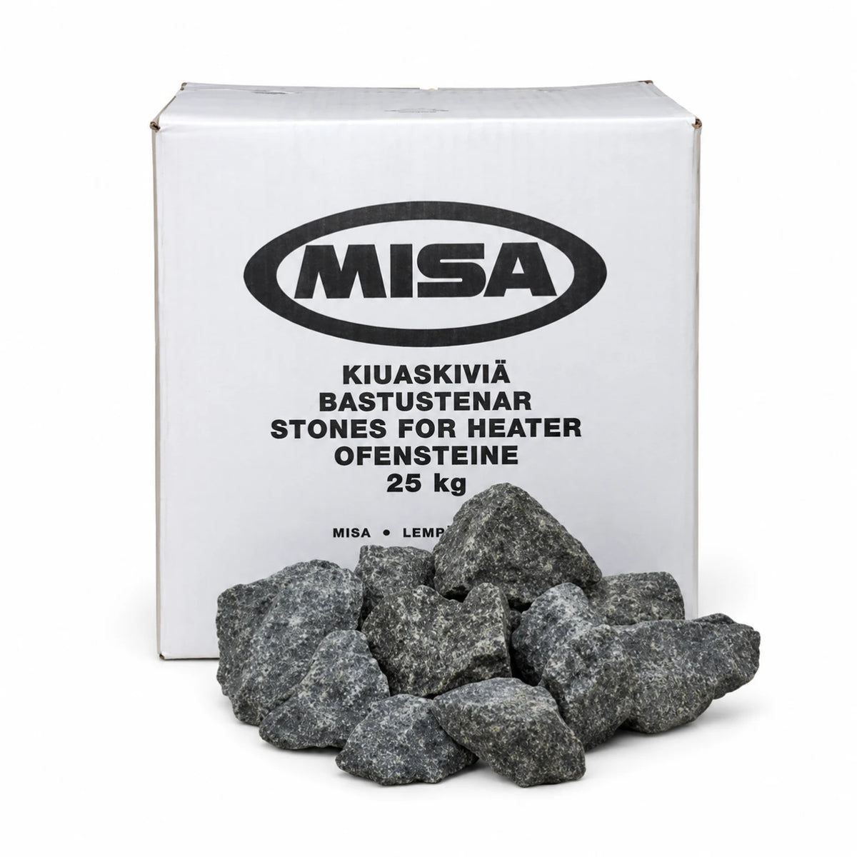 Misa Finnish Sauna Rocks – 25 kg