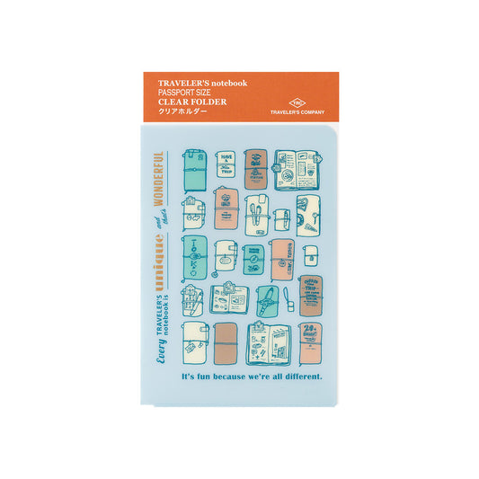 Traveler’s Notebook Passport - Clear Folder 2027