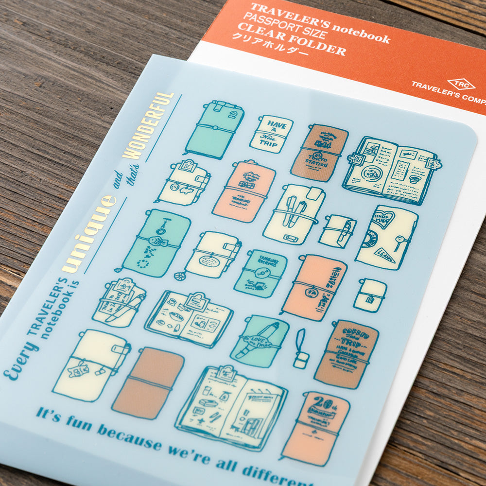 Traveler’s Notebook Passport - Clear Folder 2027