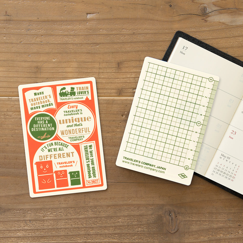 Traveler’s Notebook Passport - Plastic Sheet 2027