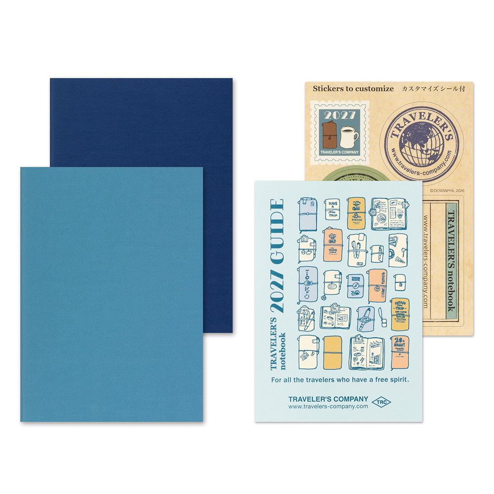 Traveler's notebook Passport size Refill 2027 Weekly + Memo