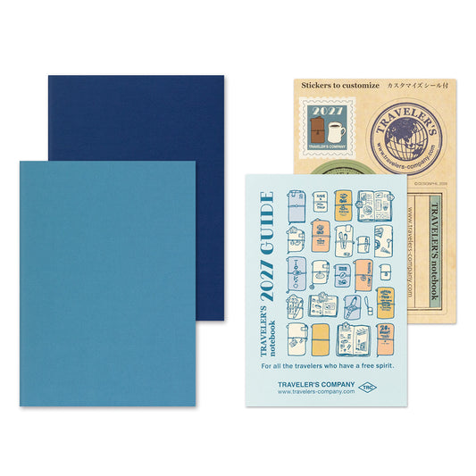 Traveler's notebook Passport size Refill 2027 Weekly + Memo