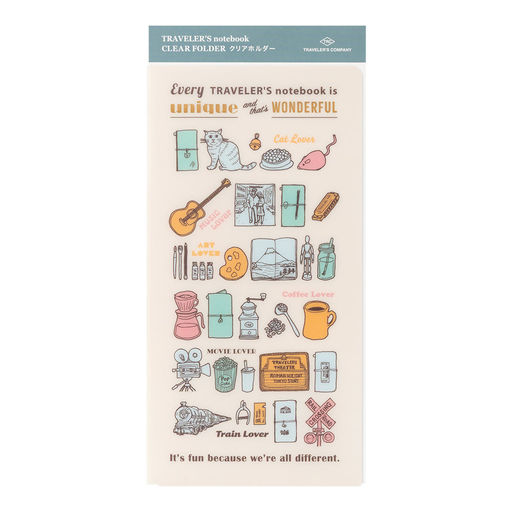 Traveler’s Notebook Regular - Clear Folder 2027
