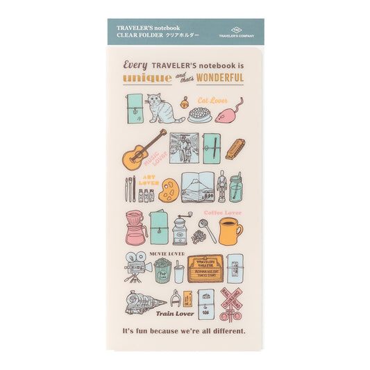 Traveler’s Notebook Regular - Clear Folder 2027