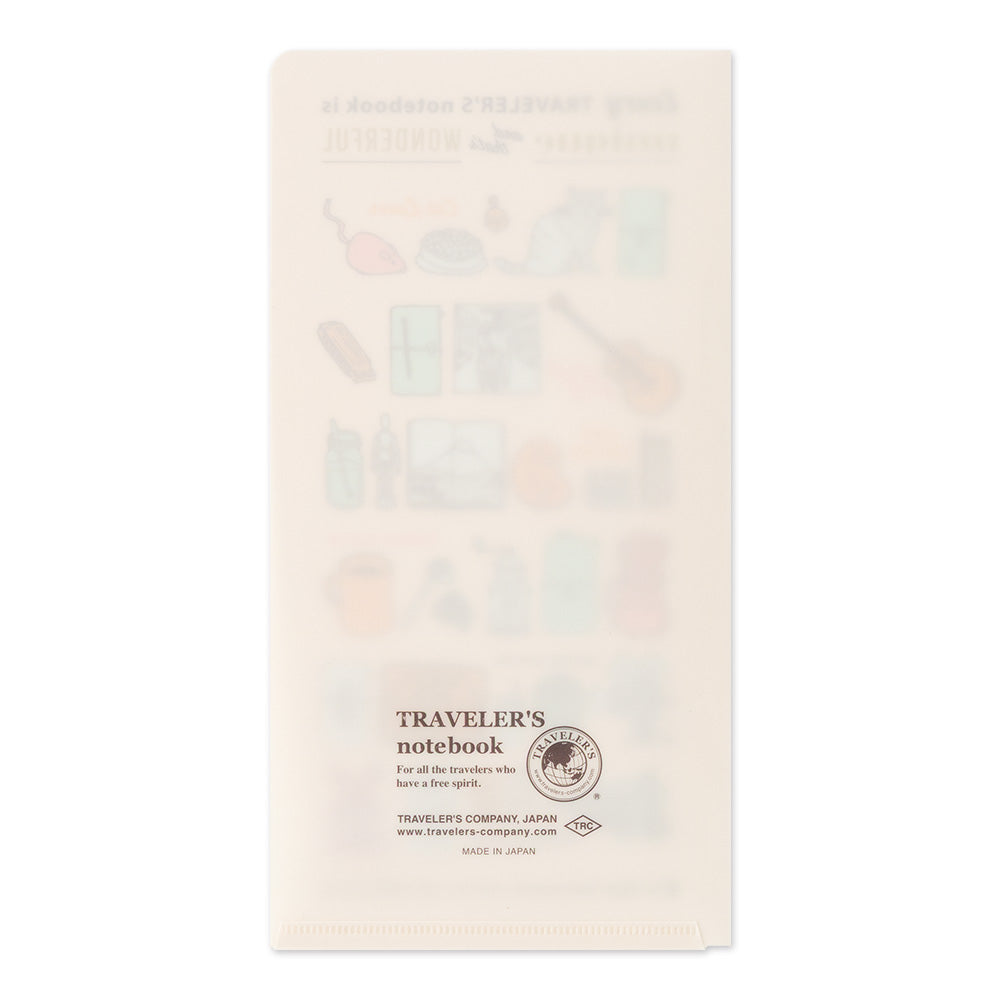 Traveler’s Notebook Regular - Clear Folder 2027