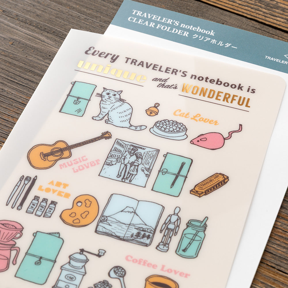 Traveler’s Notebook Regular - Clear Folder 2027