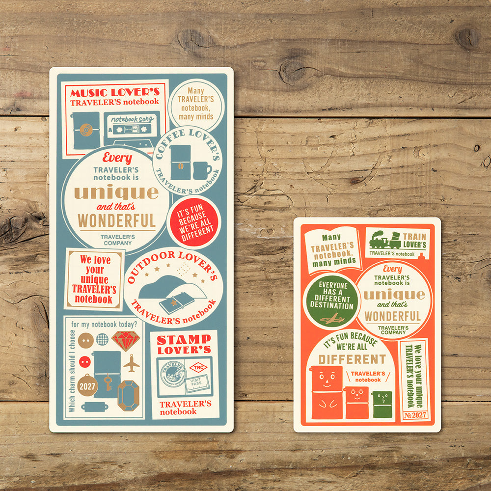 Traveler’s Notebook Regular - Plastic Sheet 2027