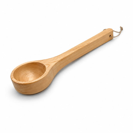 Traditional Wooden Sauna Ladle 36 cm