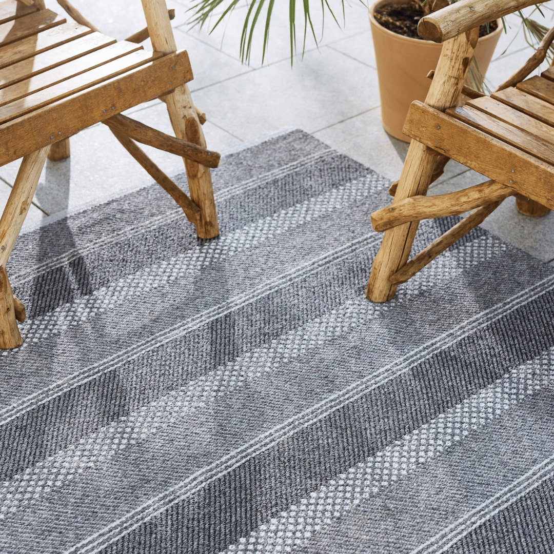 Sia Mixed Cotton & Vinyl Rug