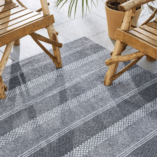 Sia Mixed Cotton & Vinyl Rug