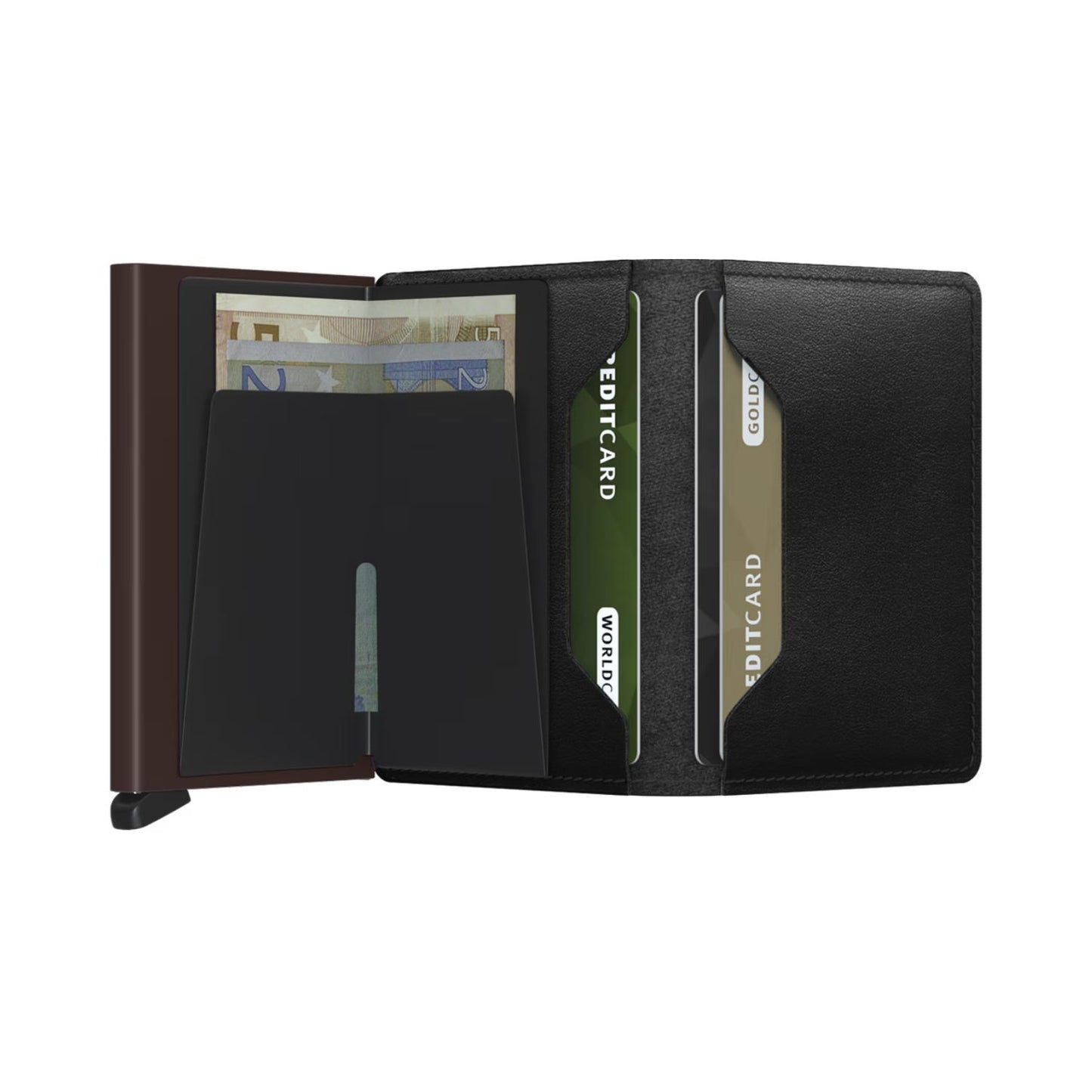 Secrid Slimwallet Original Black-Brown