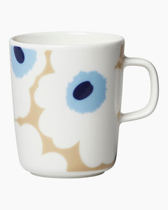 Unikko Off White, Light Blue and Beige Mug 8.5 oz