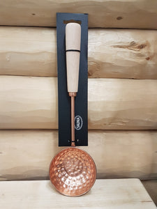 Saunia Copper Ladle - 38cm