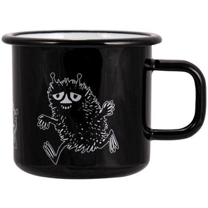 Moomin Retro Stinky Black Enamel Mug