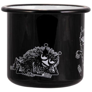 Moomin Retro Stinky Black Enamel Mug