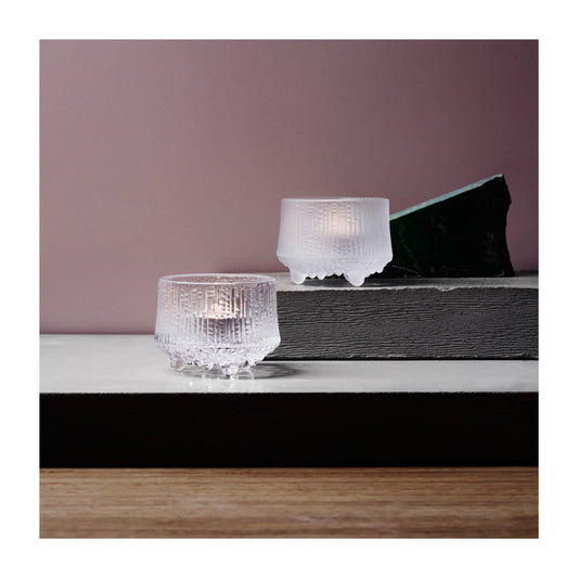 Iittala Ultima Thule Tealight Holder – Clear (6.5 cm)