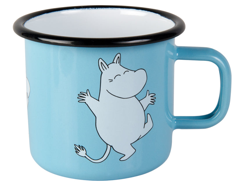 Moomin Retro Enamel Children's Mug - 250ml