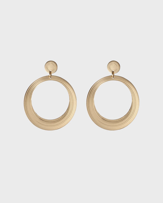 Kosmos Earrings Bronze