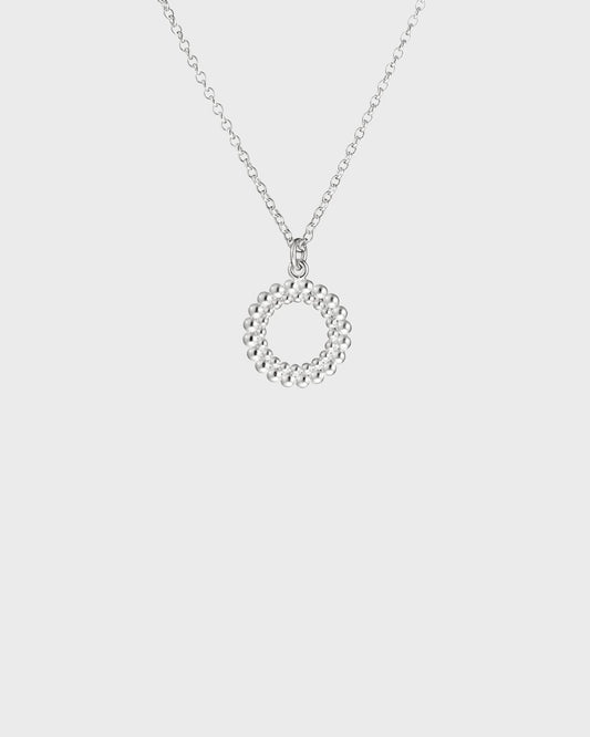 Circle of Light Small Pendant Silver