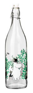 Moomin "Day in the Garden" Glass Bottle