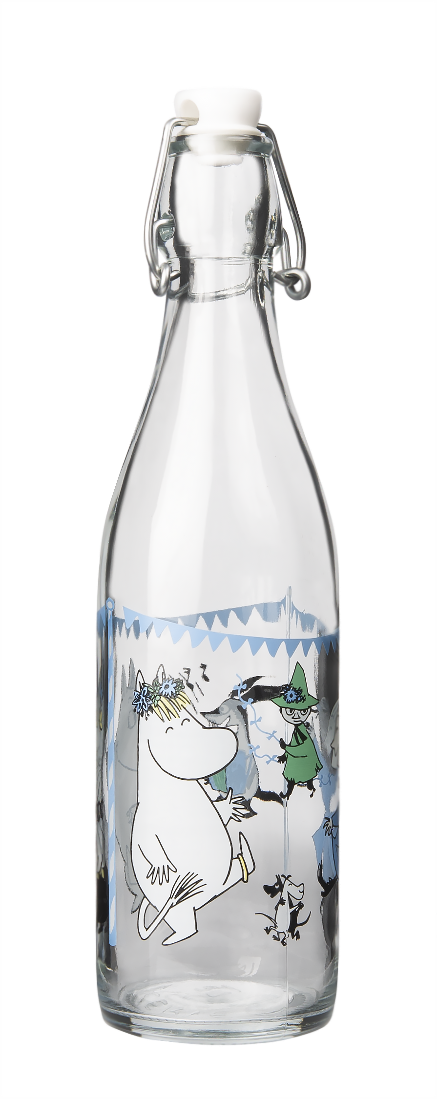 Moomin "Summer Party" Glass Bottle