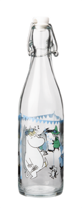 Moomin "Summer Party" Glass Bottle