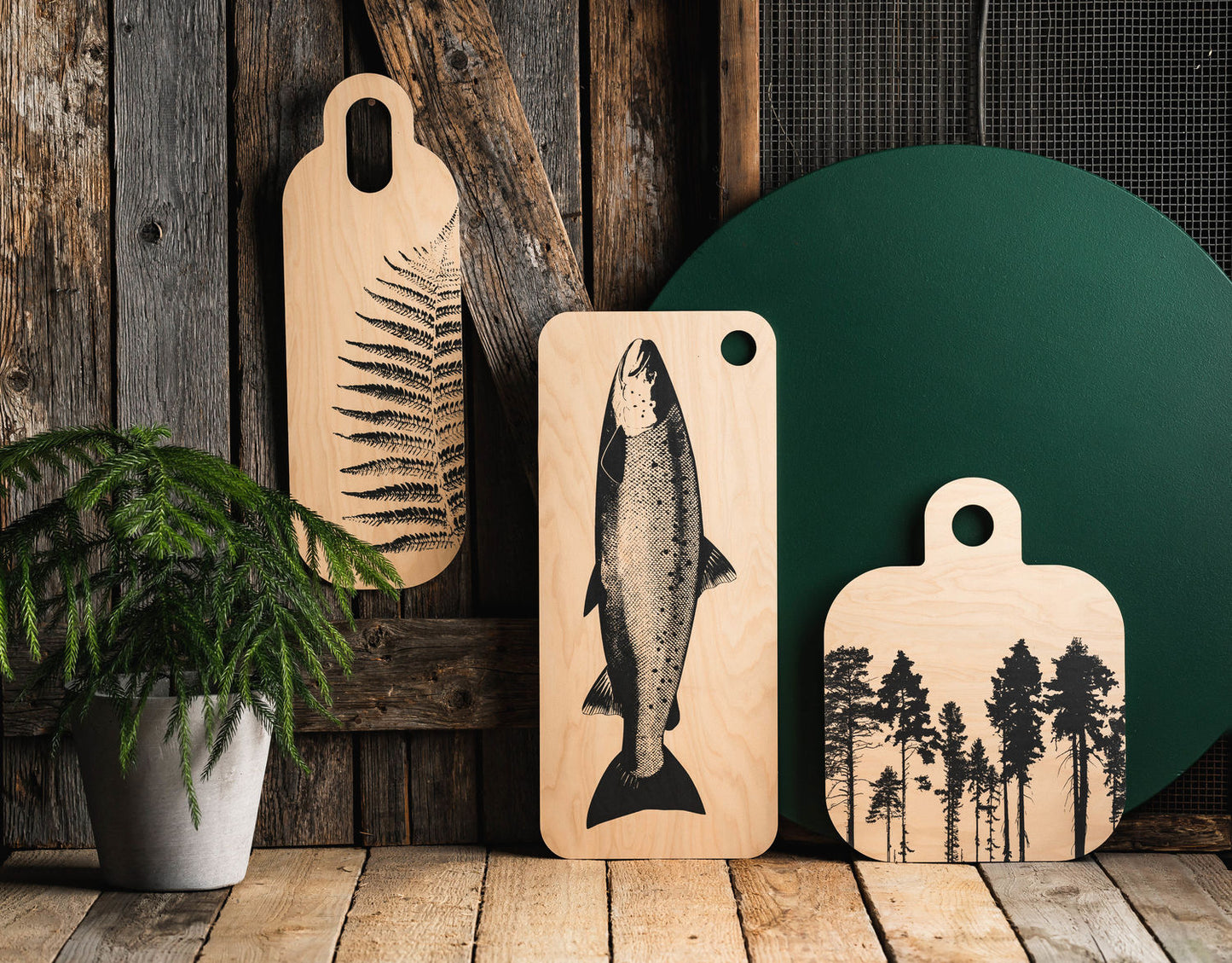 Nordic Cutting & Serving Board, The Forest
