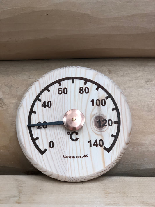Saunia Round Thermometer
