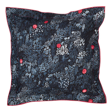 Kurjenmarja Cushion Cover 50 x 50 cm, Blue-Black-Red