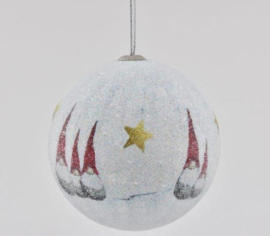 Christmas Ball Ornament with Tomtar