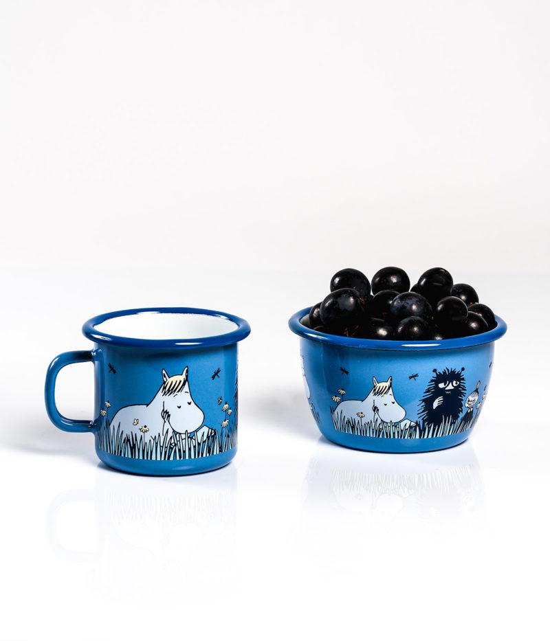 In the Garden, Friends Mug - Blue