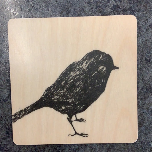 Birch Bird Coaster