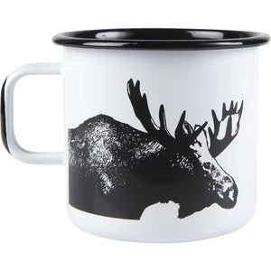 Nordic Enamel Mug, The Moose 27 oz