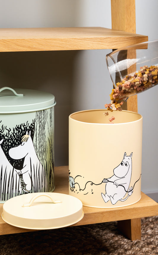 Moomin Pets Tin Jar- Yellow