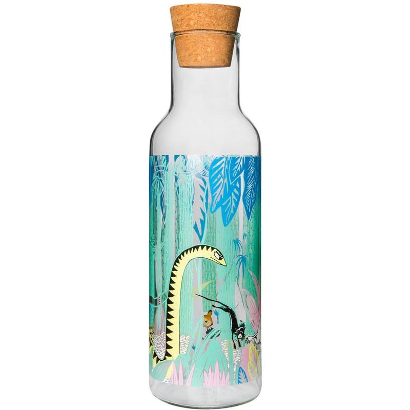 Moomins in the Jungle, Glass Bottle with Cork