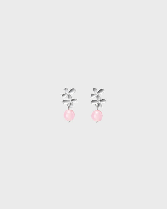 Pink Ribbon 2021 Earrings silver