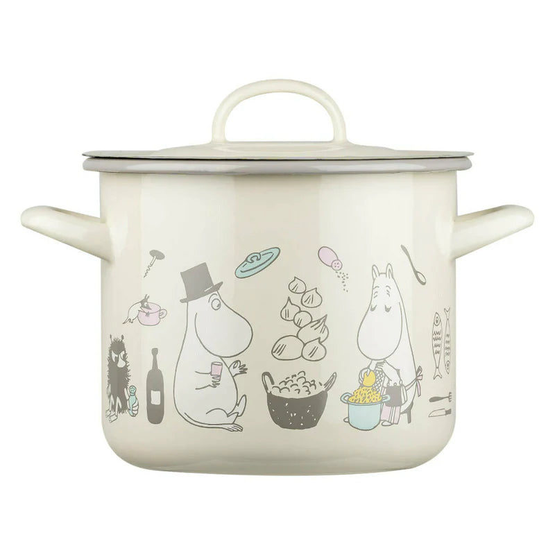 Moomin Bon Appetit Enamel Pot