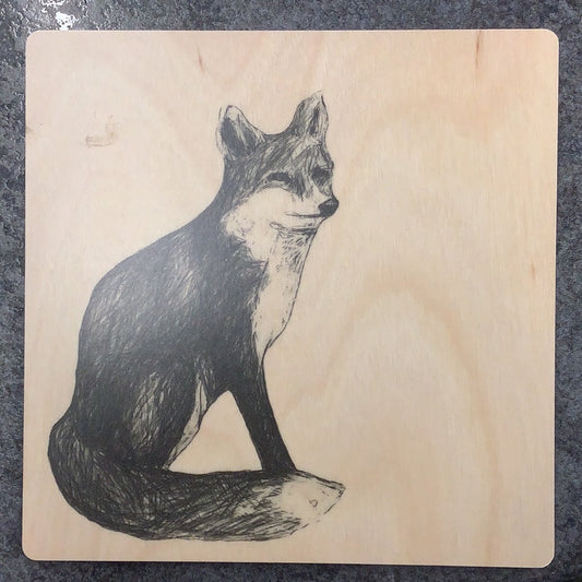 Birch Fox Trivet