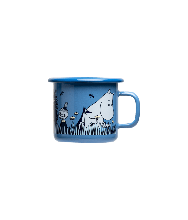 In the Garden, Friends Mug - Blue