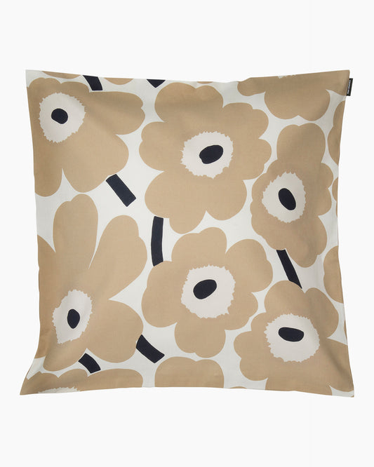 Pieni Unikko Beige Cushion Cover