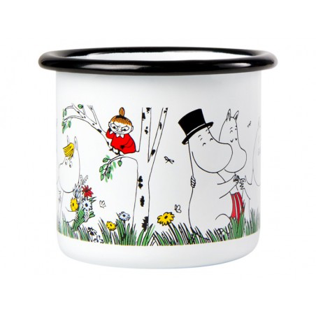 Moomin Happy Family Tiny Enamel Mug