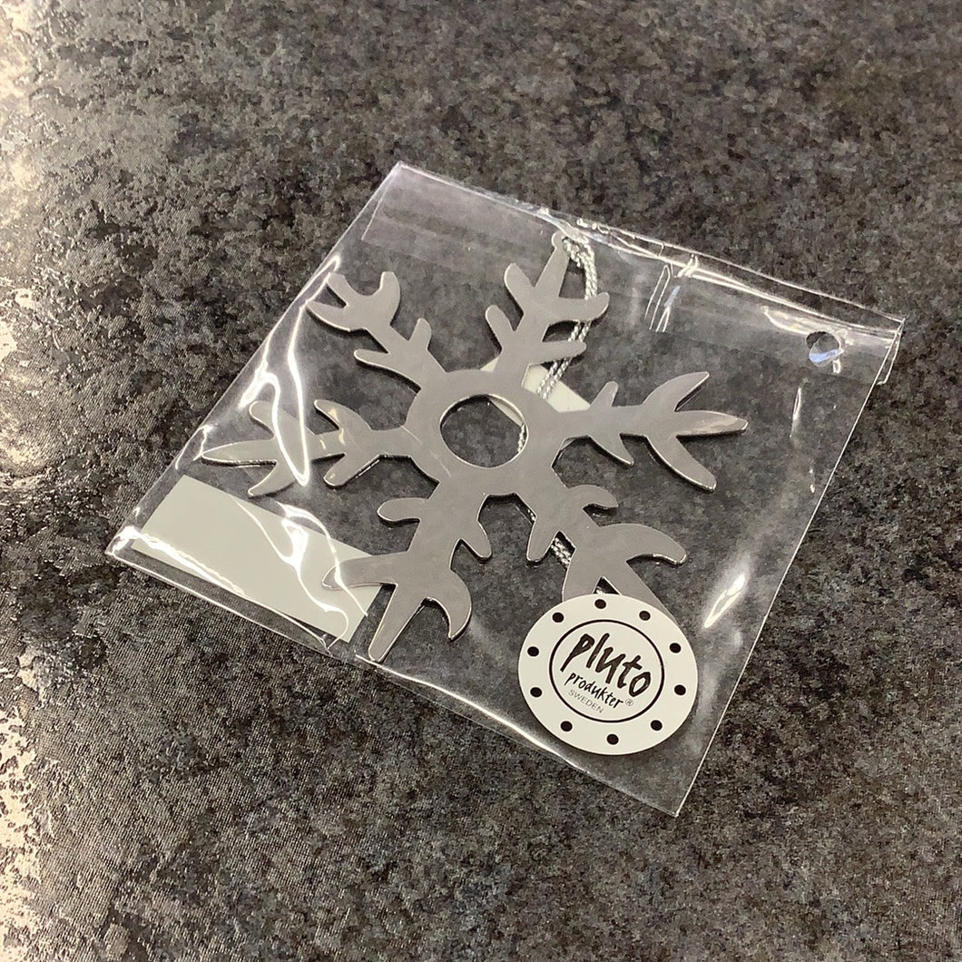 Metal Snowflake Christmas Ornament