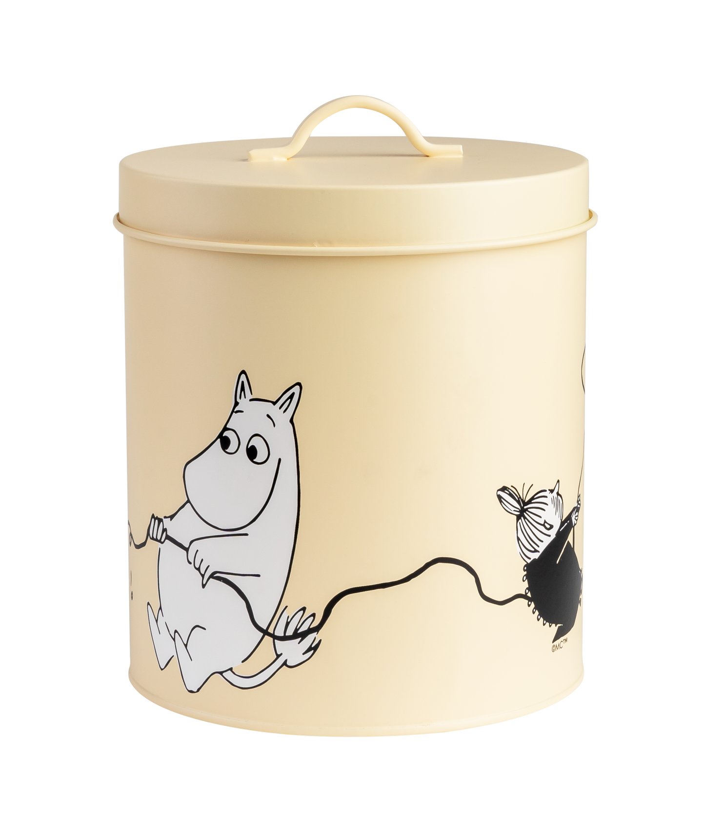 Moomin Pets Tin Jar- Yellow