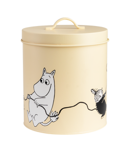 Moomin Pets Tin Jar- Yellow