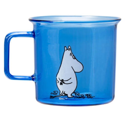 MOOMIN GLASS MUG - MOOMIN 350ml