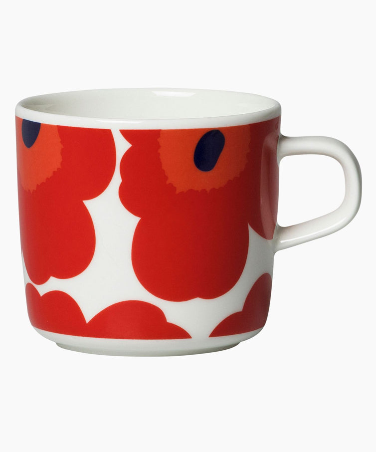 Red Unikko Coffee Cup 6.7 oz
