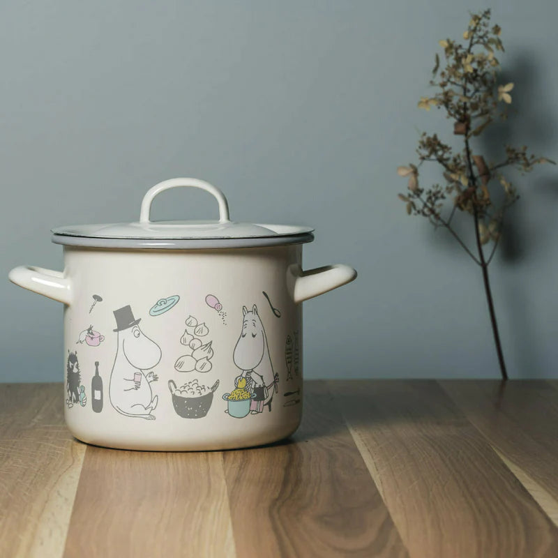 Moomin Bon Appetit Enamel Pot