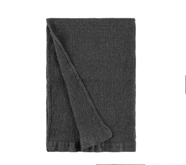 Kenno Bath Towel - Black/Grey